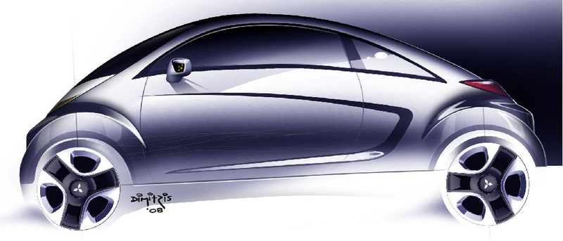 Illustration for article titled Mitsubishi i-MiEV Sport Air Concept Heading To Geneva